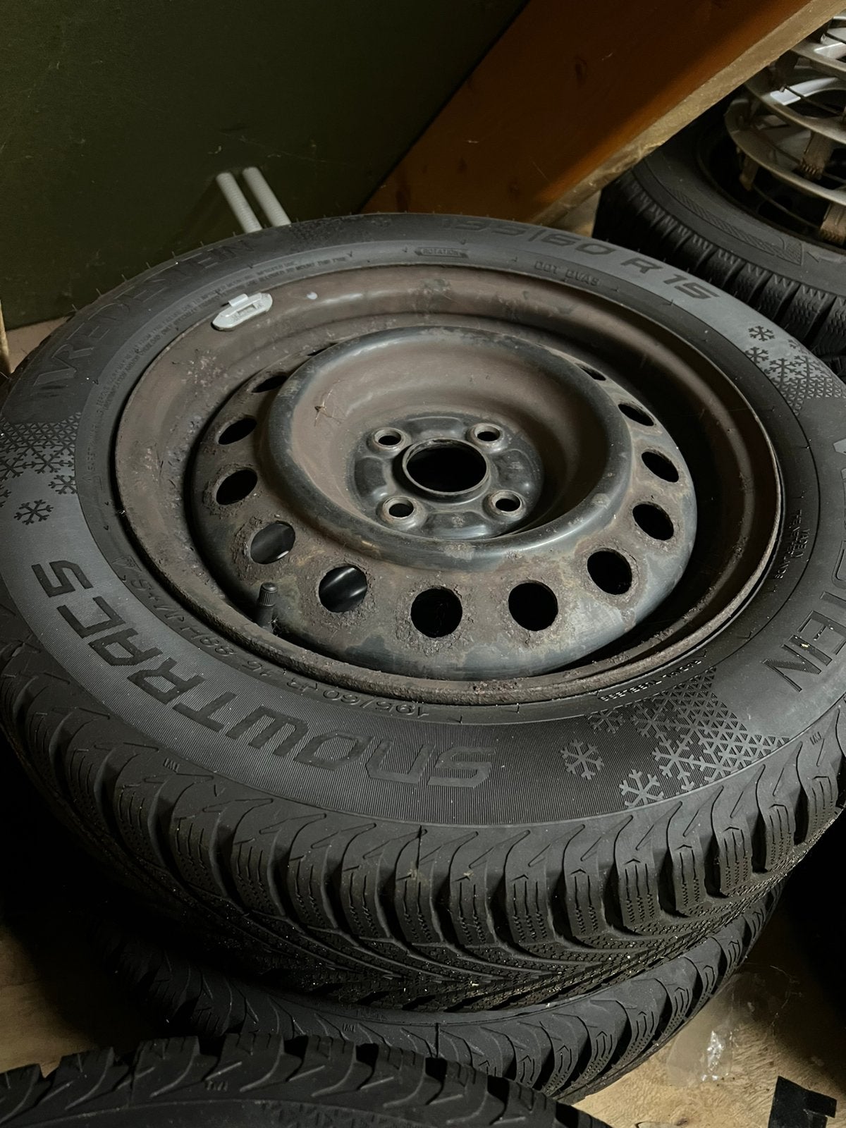Toyota winterbanden 195/60/R15, Ophalen