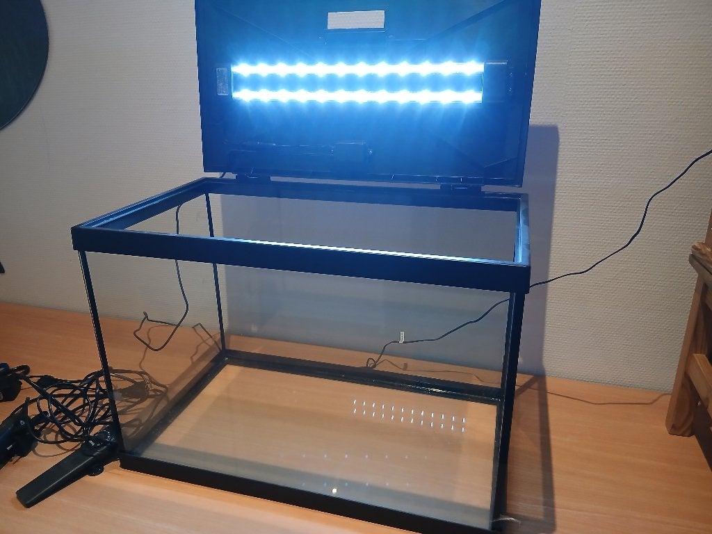 Aquarium Super Fish, Ophalen, Inclusief toebehoren, Zo goed als nieuw, Leeg aquarium