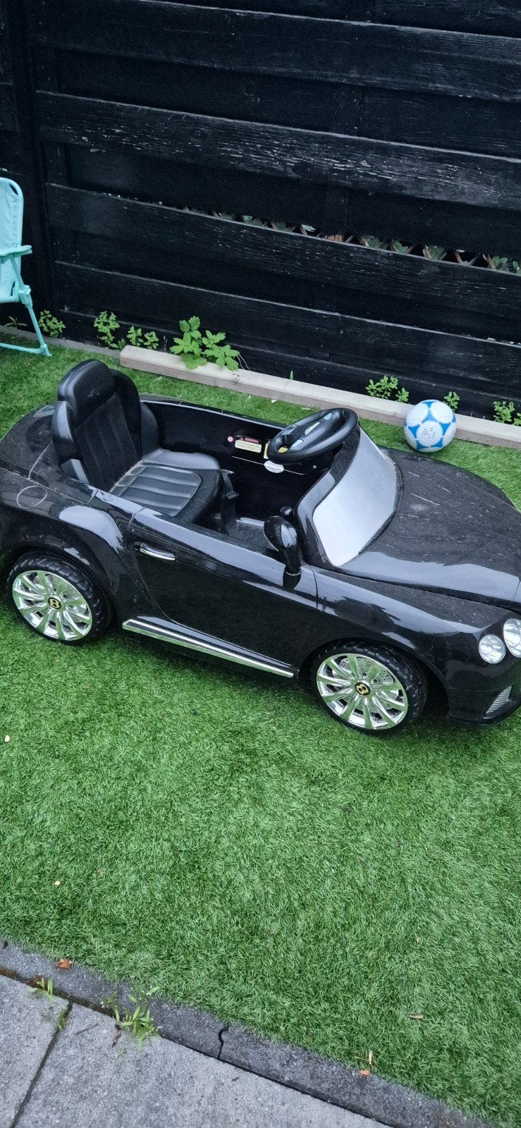 Elektrische kinderauto Bentley Continental GT, Ophalen of Verzenden, Gebruikt, Trapvoertuig