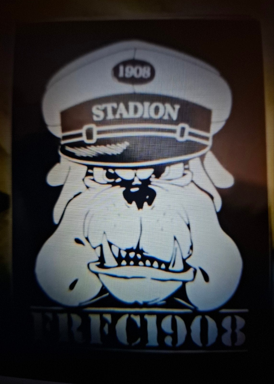 2 Stickers Bulldog, Ophalen of Verzenden, Nieuw, Sport