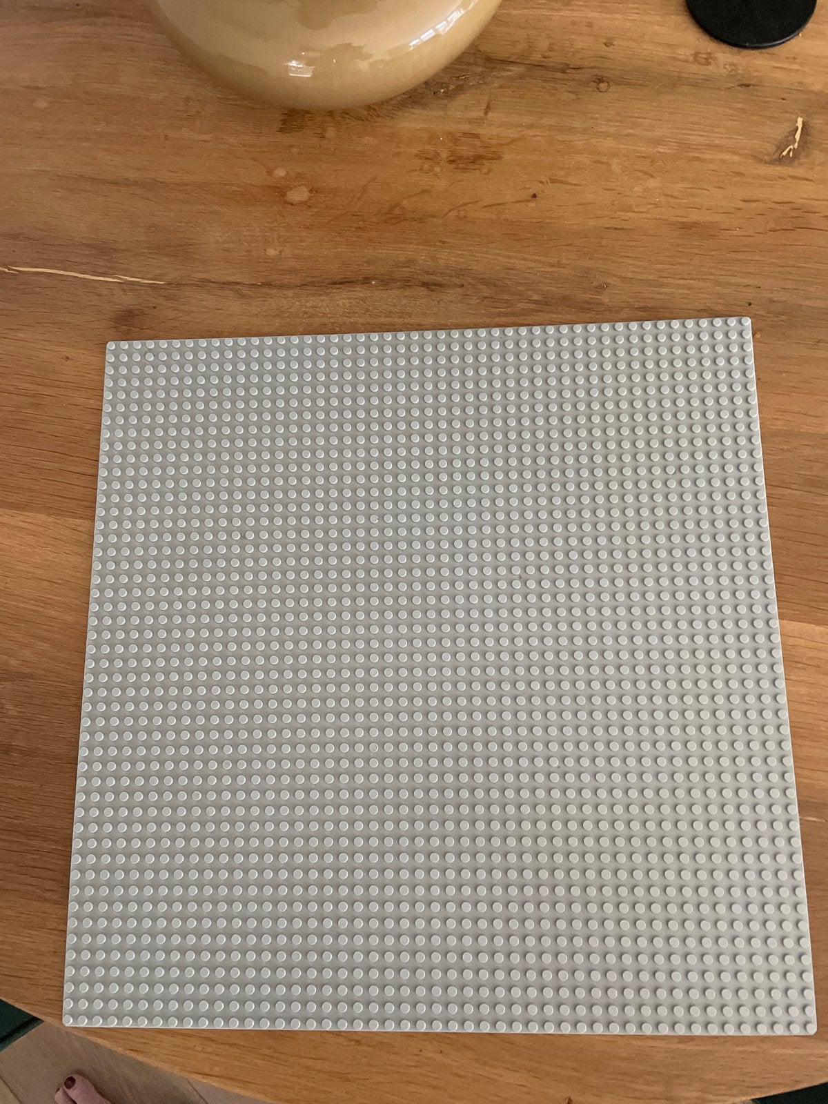 Lego bouwplaat 38x38 noppen, lichtgrijs, Ophalen of Verzenden, Gebruikt