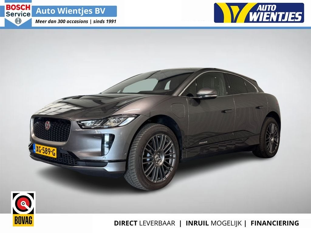 Jaguar I-PACE EV400 AWD SE 90kWh | SOH 86% | Leer | Pano, Auto's, Jaguar, Dealer onderhouden, Gebruikt, I-PACE, 90 kWh