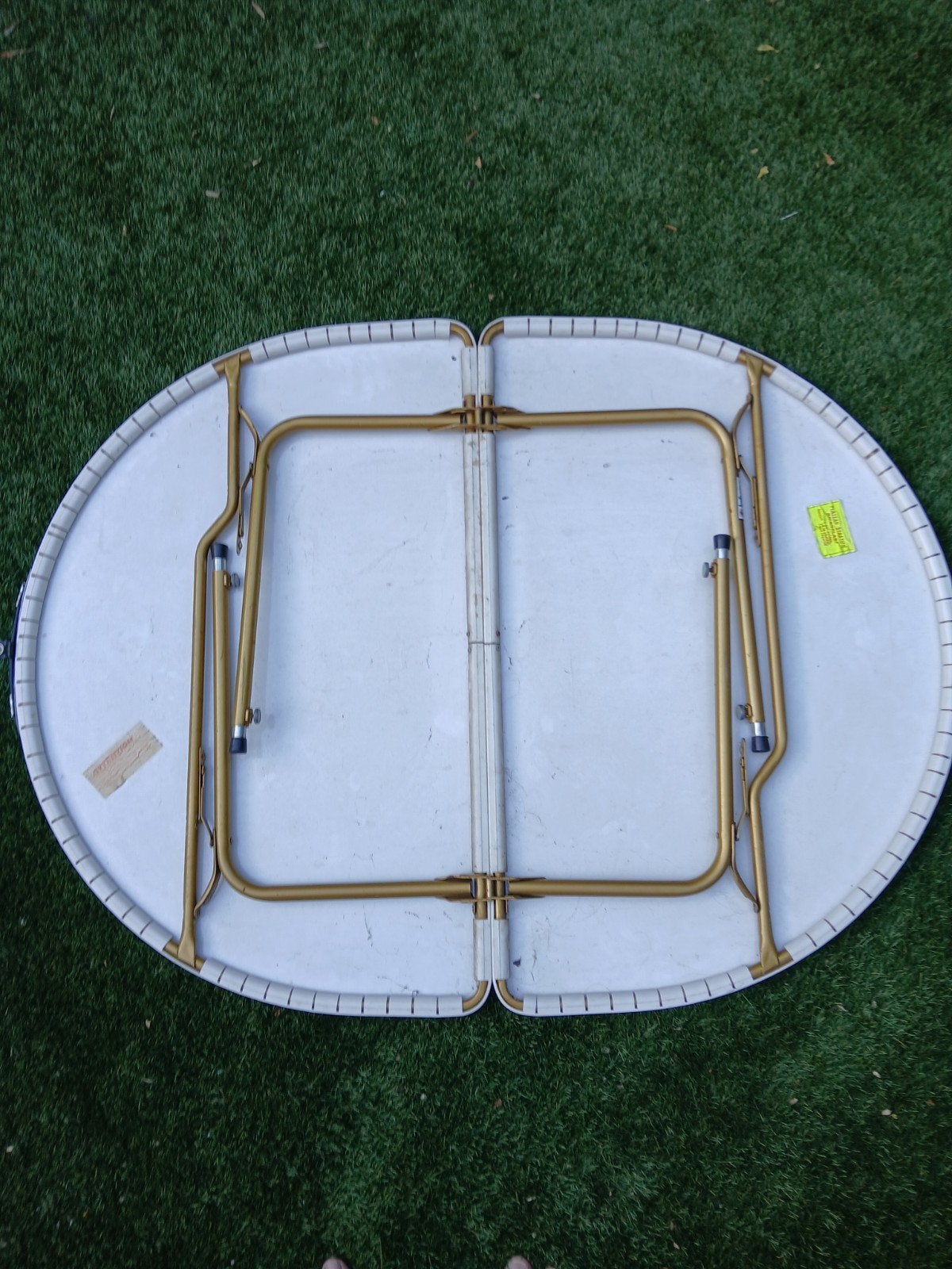 Lafuma Vintage Jaren 70 Campingtafel opvouwbaar, Ophalen