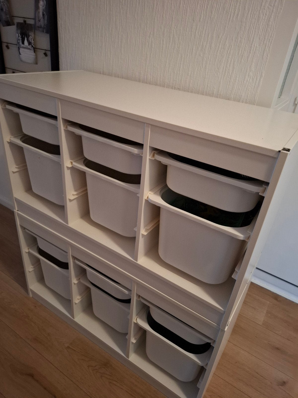 2x IKEA Trofast kast met bakken - wit, Ophalen, Gebruikt