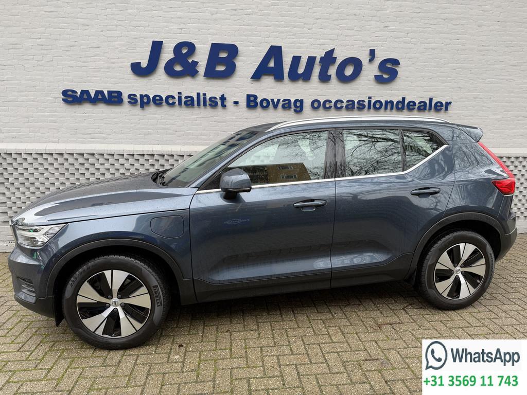 Volvo XC40 1.5 T4 Recharge Inscription Adaptieve Cruise cont, Blauw, Leder, Bedrijf, Hybride Elektrisch/Benzine