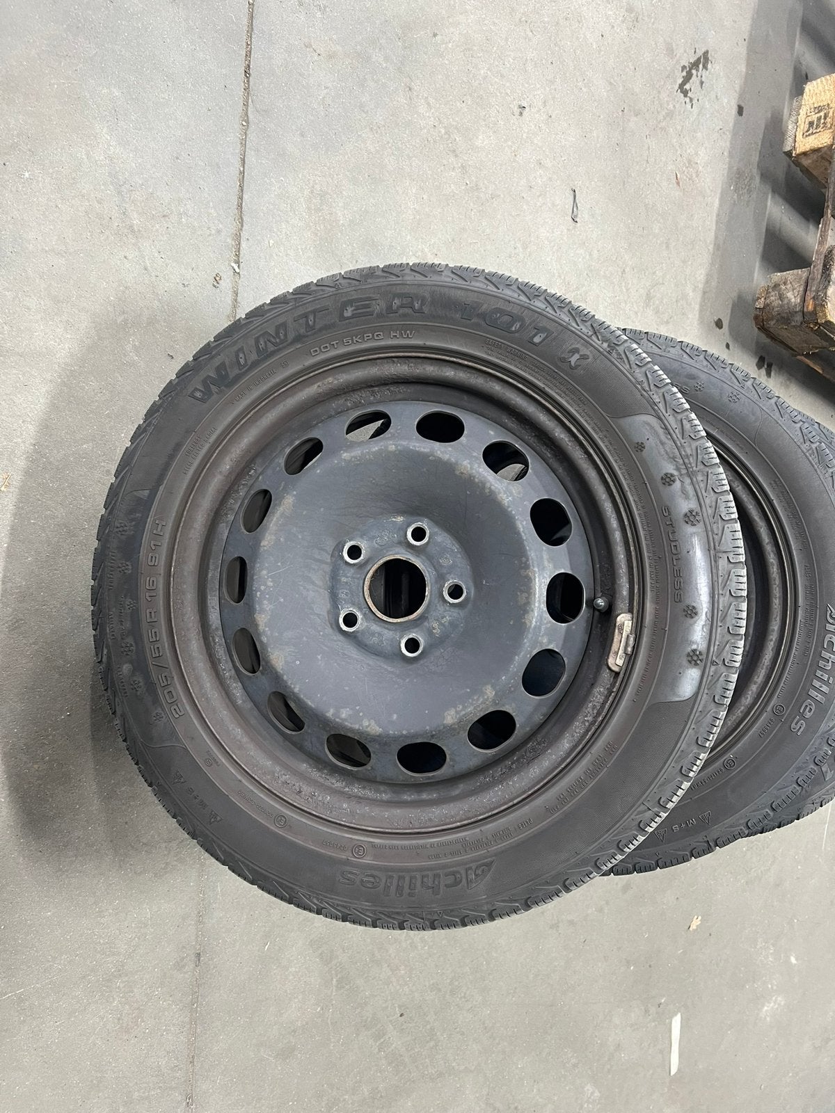 Goede Winterset voor Vw Golf 205/55r16, Ophalen of Verzenden
