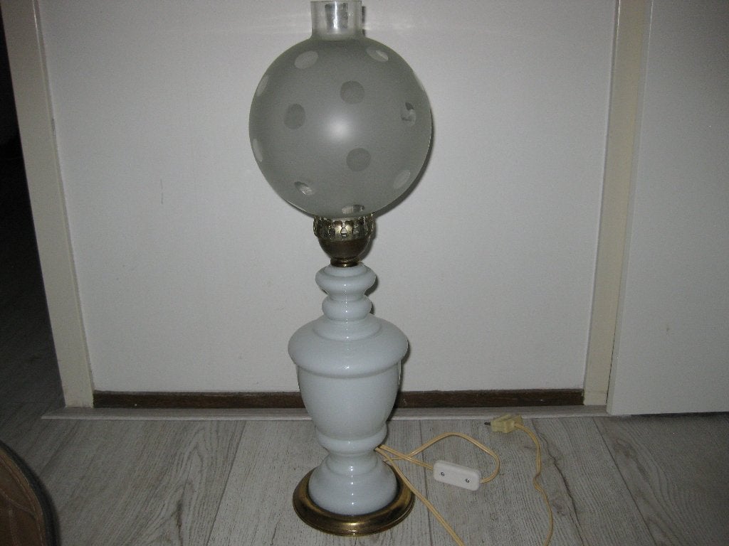 schemerlamp, Ophalen, Zo goed als nieuw, Glas