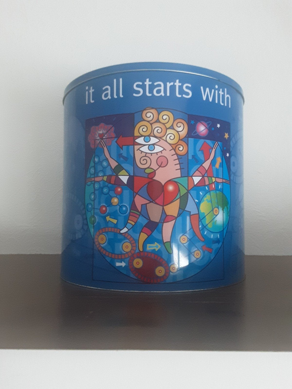 Jean Paul Marsman XL design blik 'It All Starts With', Ophalen of Verzenden