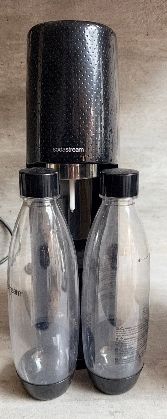 Sodastream met 3 flessen, Witgoed en Apparatuur, Ophalen of Verzenden, Zo goed als nieuw