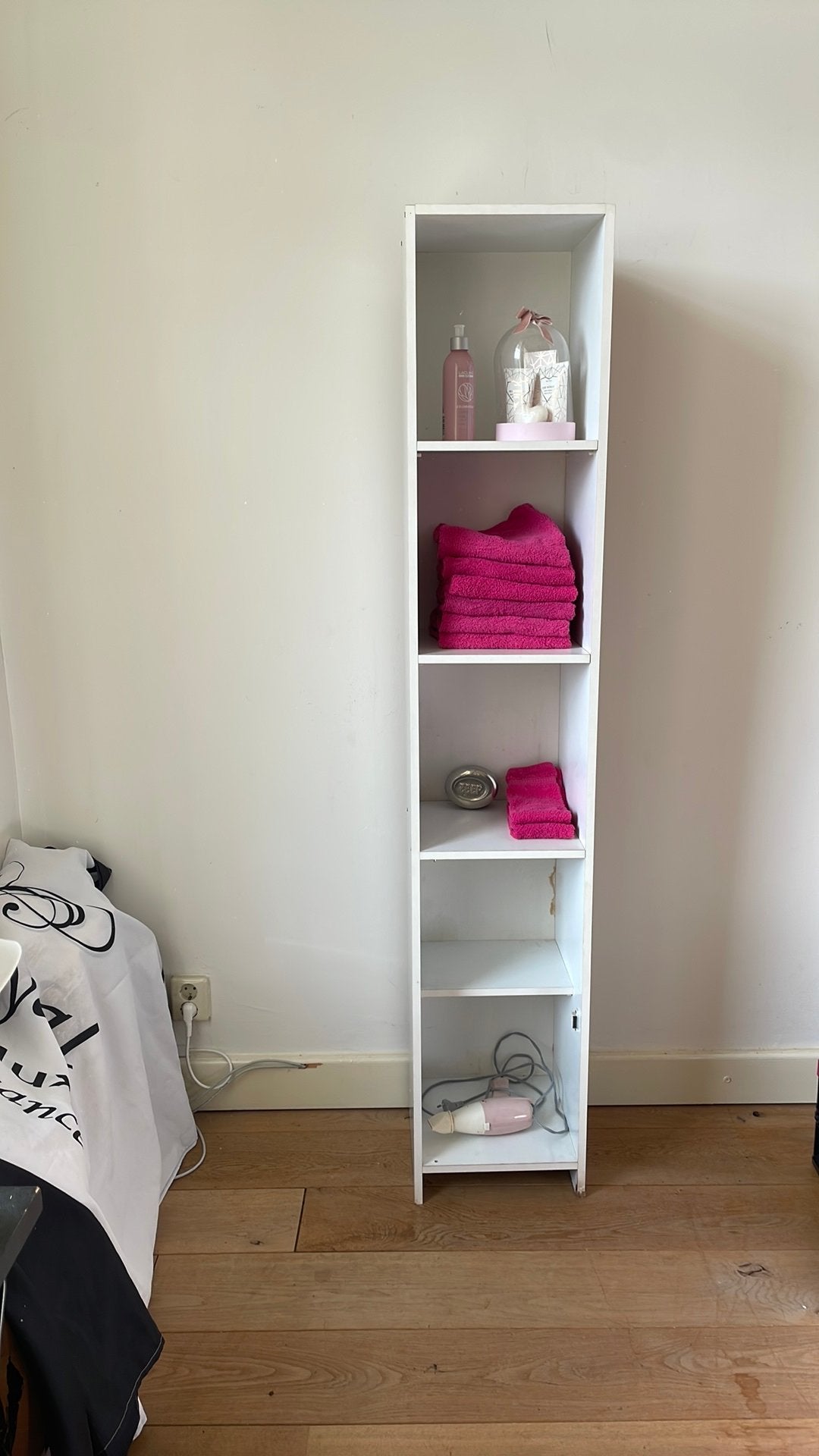Badkamerkastje wit, Huis en Inrichting, Ophalen, (Half)hoge kast, Gebruikt, 50 tot 100 cm