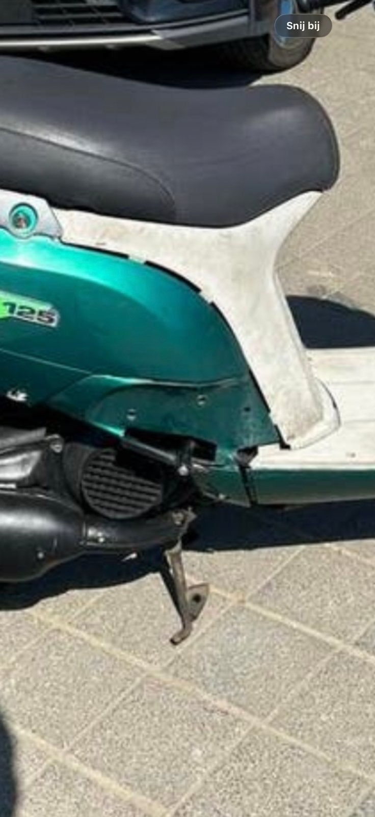 Gezocht ! Skipper zijkap rechts groen, Fietsen en Brommers, Ophalen of Verzenden
