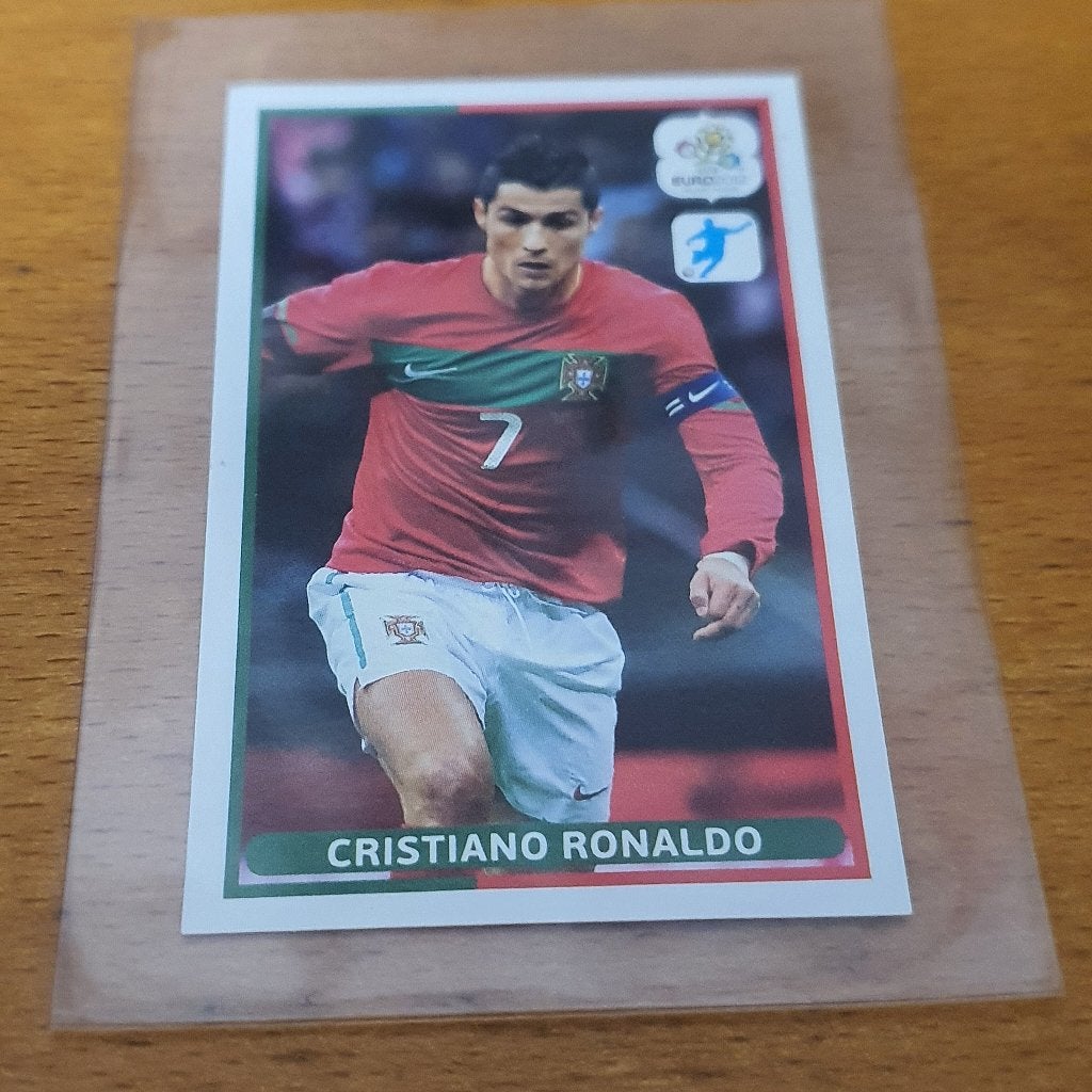 UEFA EURO 2012 Cristiano Ronaldo #31 panini, Ophalen of Verzenden, Zo goed als nieuw, Buitenlandse clubs, Poster, Plaatje of Sticker