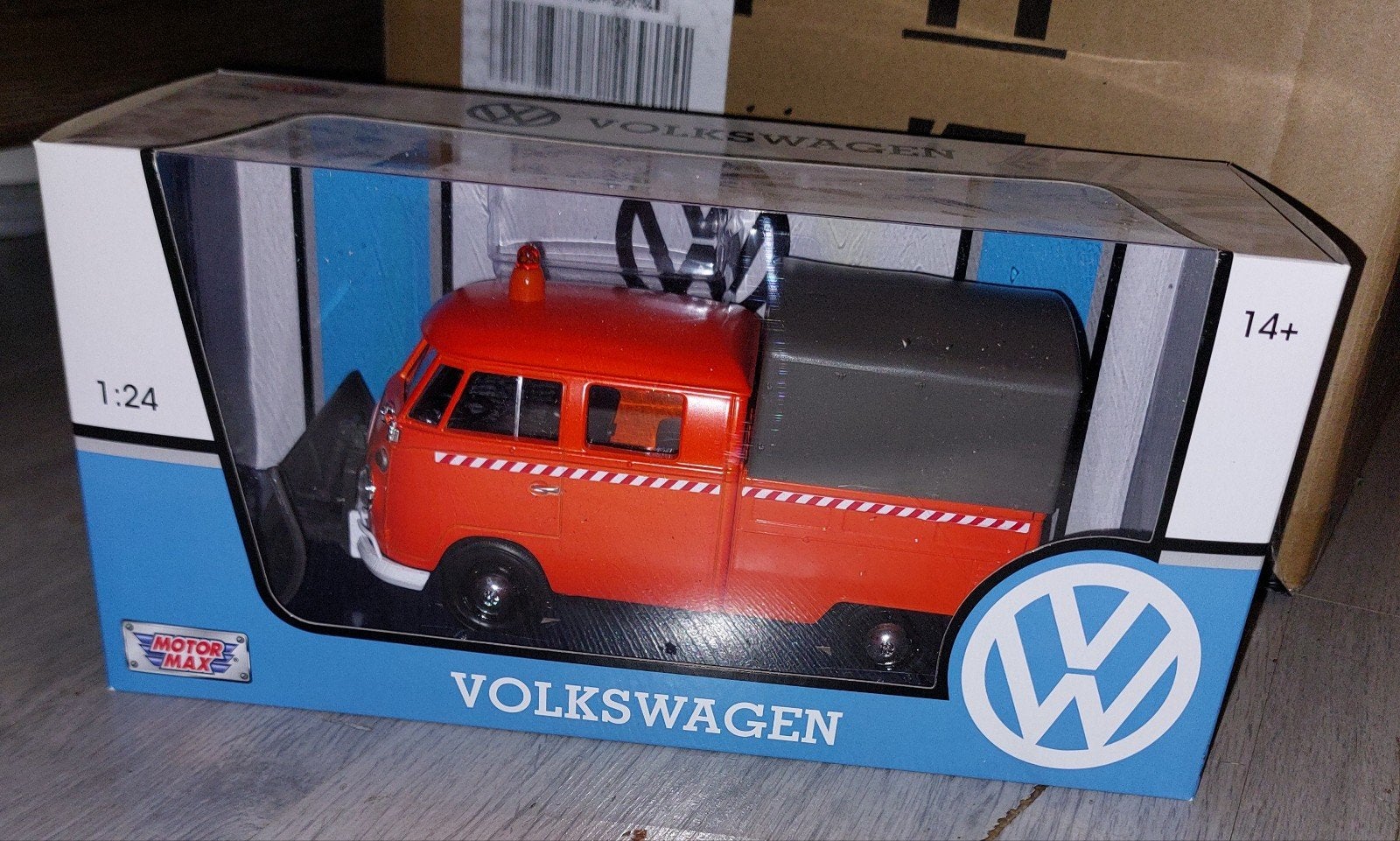 Motormax Volkswagen T1 Pick-up 1:24 - Nieuw in doos, Ophalen of Verzenden, Nieuw, Auto, Motormax