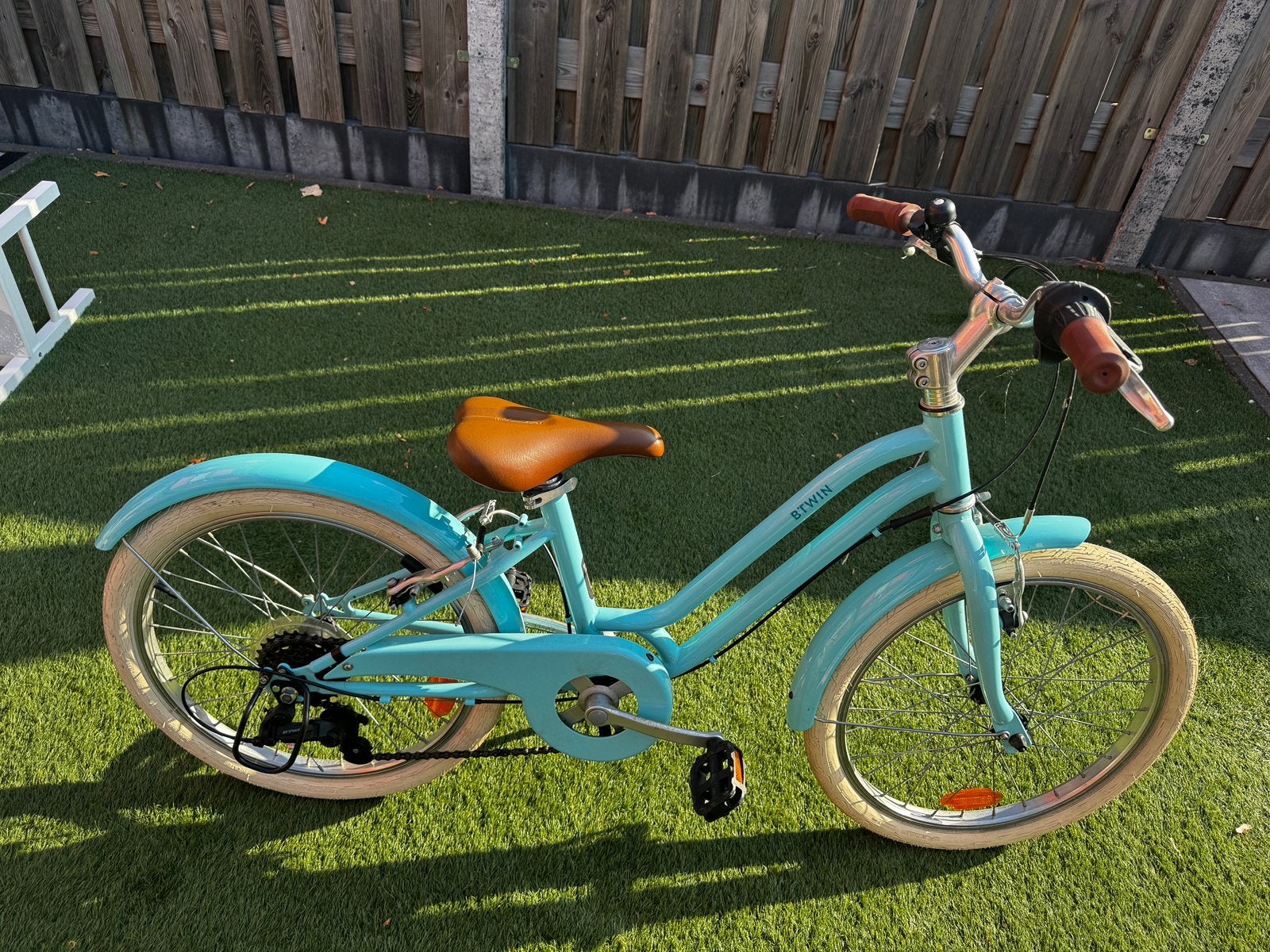 Btwin decathlon kinderfiets 20 inch 6-9 jaar, Fietsen en Brommers, Ophalen, Zo goed als nieuw, 20 inch