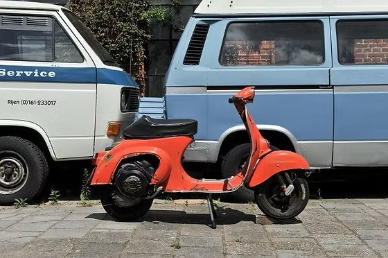 Vespa V50 | Vespa oldtimer | Vespa originele lak, Ophalen of Verzenden, Overige merken