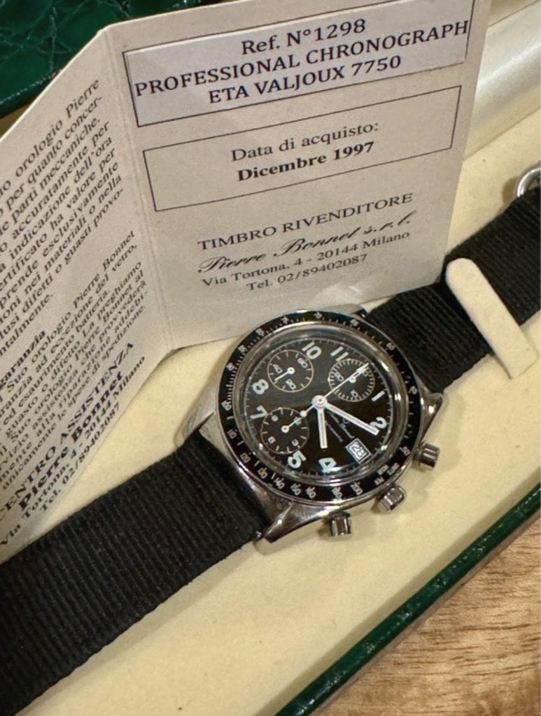 Pierre Bonnet Horloge - Valjoux 7750, Overige merken, Staal, Polshorloge, Kunststof