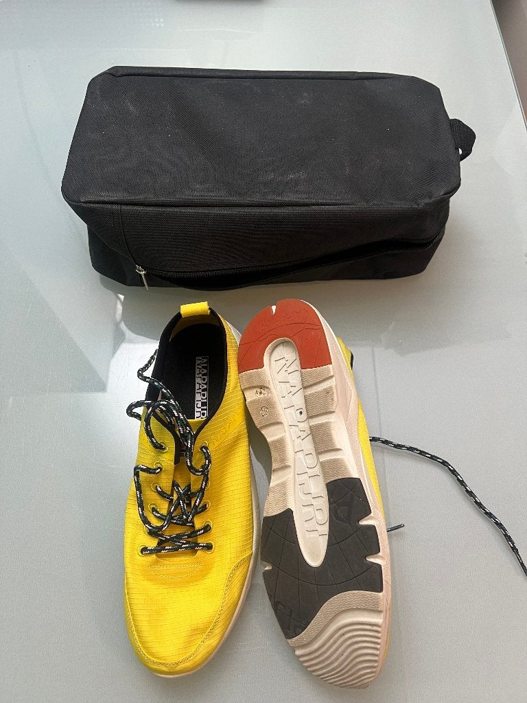 sneakers van napaijri mt 43 (zeer exclusief), Overige kleuren, Ophalen of Verzenden, Napapijri, Sneakers of Gympen