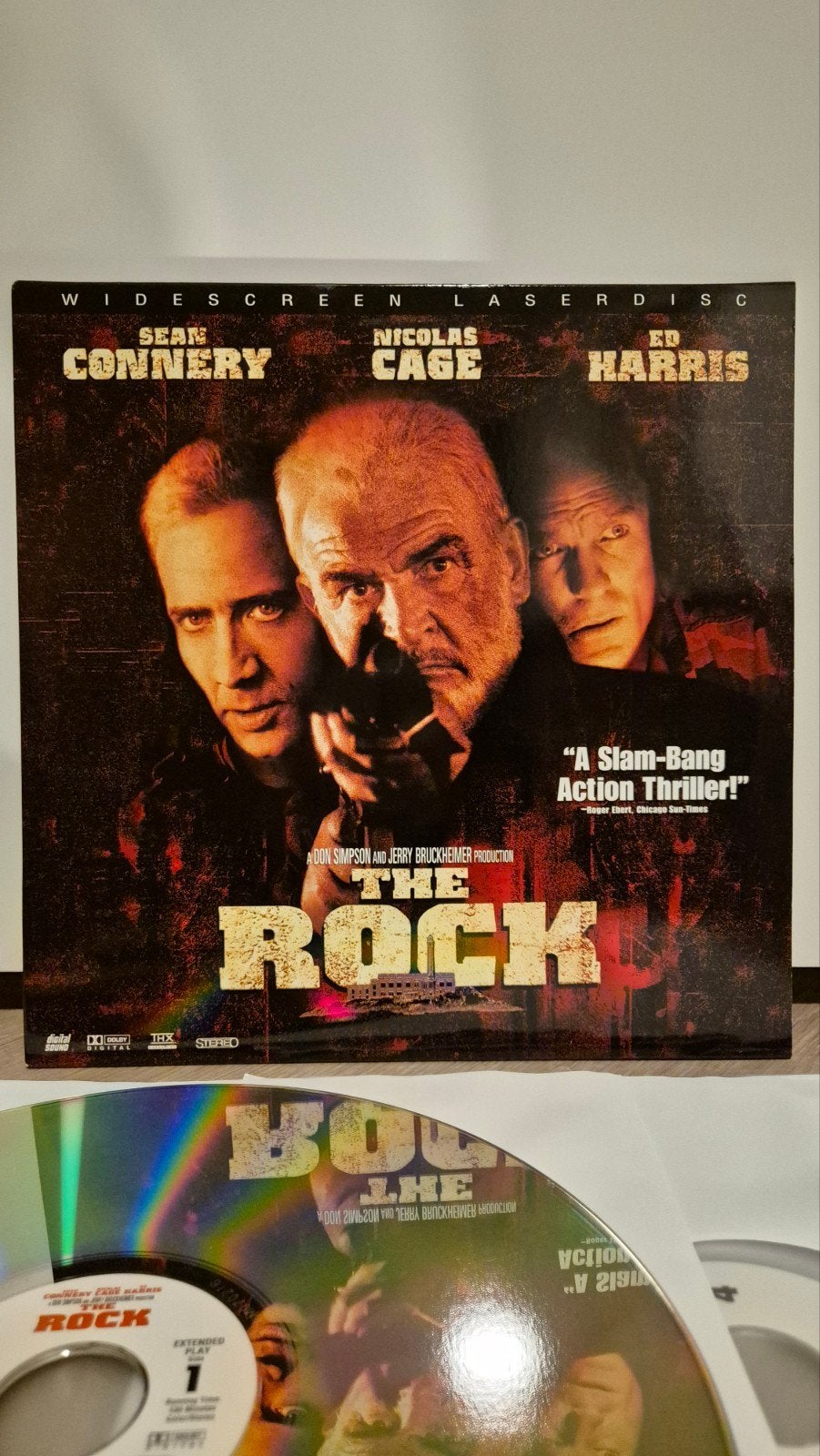 The Rock Ac-3 Laserdisc, Ophalen of Verzenden, Zo goed als nieuw, Overige typen, 12 inch