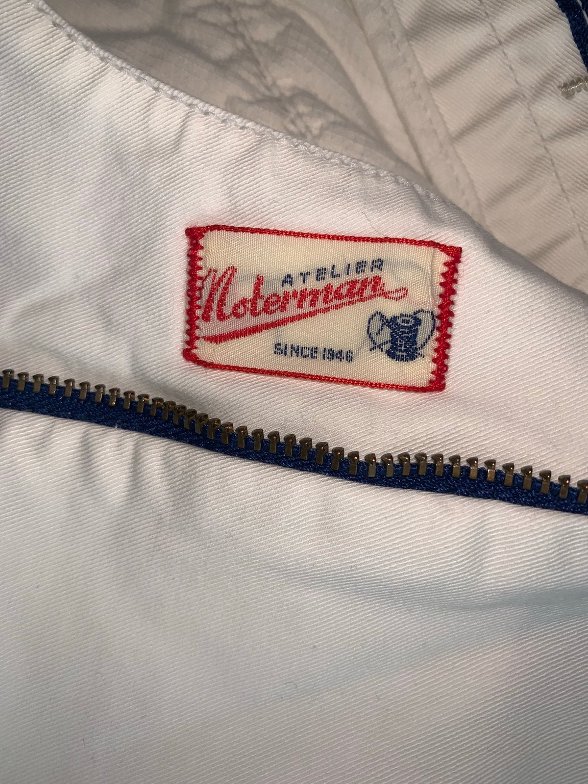 Witte Atelier Noterman Chino Broek maat 34/32 nieuw staat, Ophalen of Verzenden, Zo goed als nieuw, Wit, W32 (confectie 46) of kleiner
