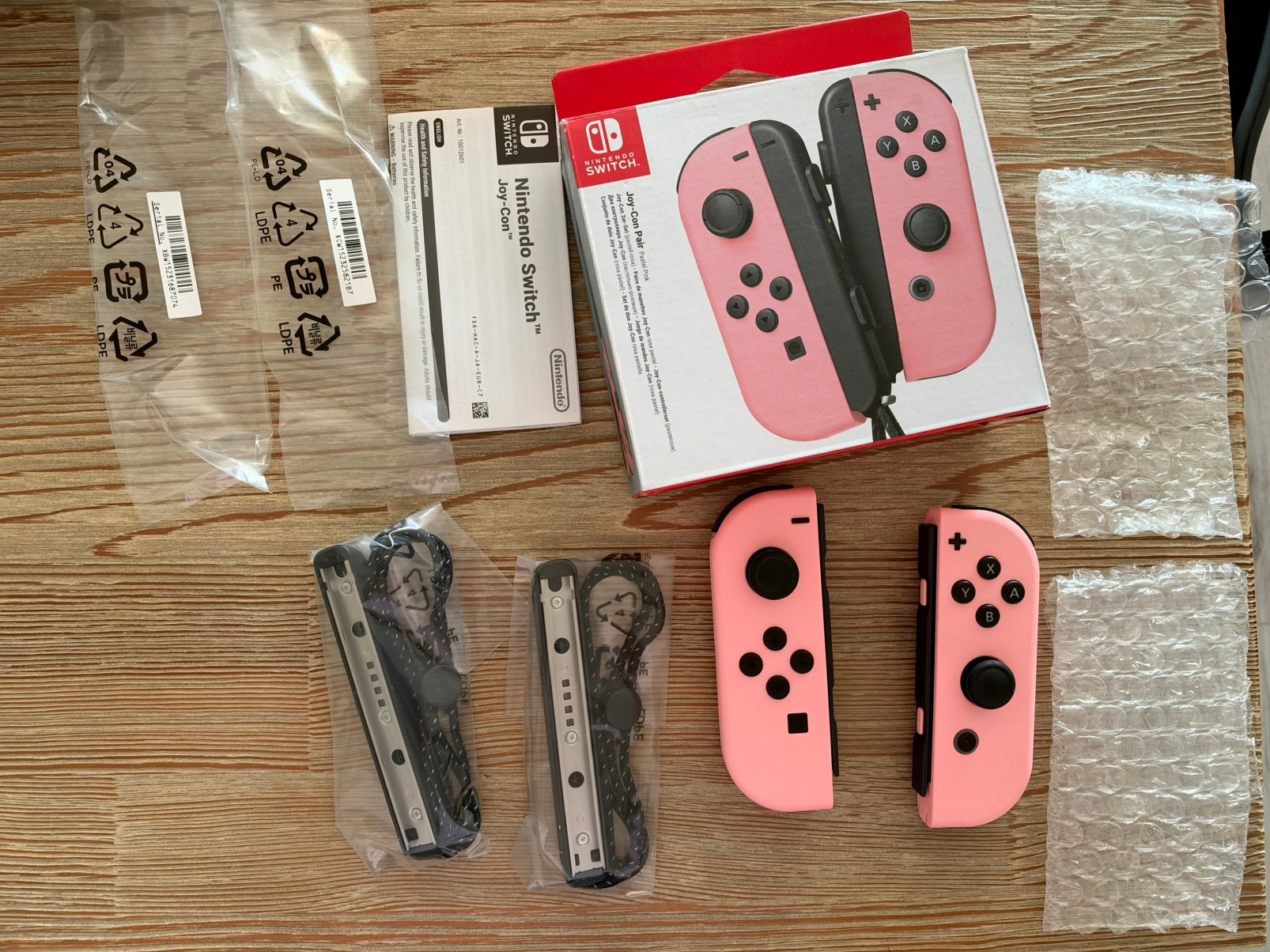 Nintendo switch Joy-Con-controllerset (pastelroze), Ophalen, Zo goed als nieuw, Switch Original