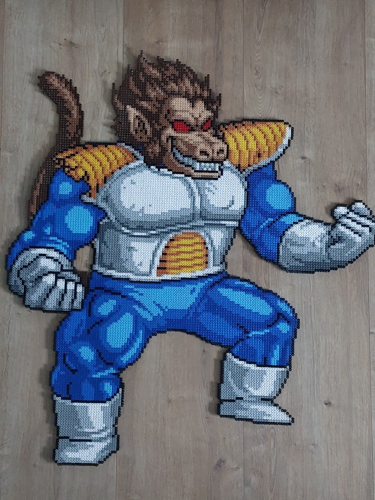Dragonball Ape Vegeta pixel figuur, Ophalen of Verzenden, Zo goed als nieuw