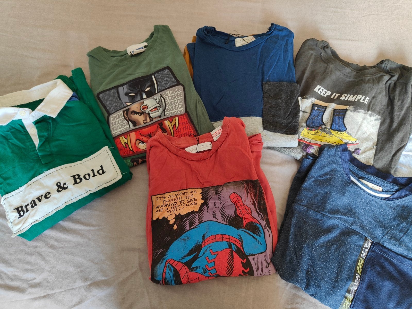 Zara Jongens T-shirt Longsleeve Maat 140 Overhemd, Kinderen en Baby's, Ophalen of Verzenden, Zara, Jongen, Shirt of Longsleeve