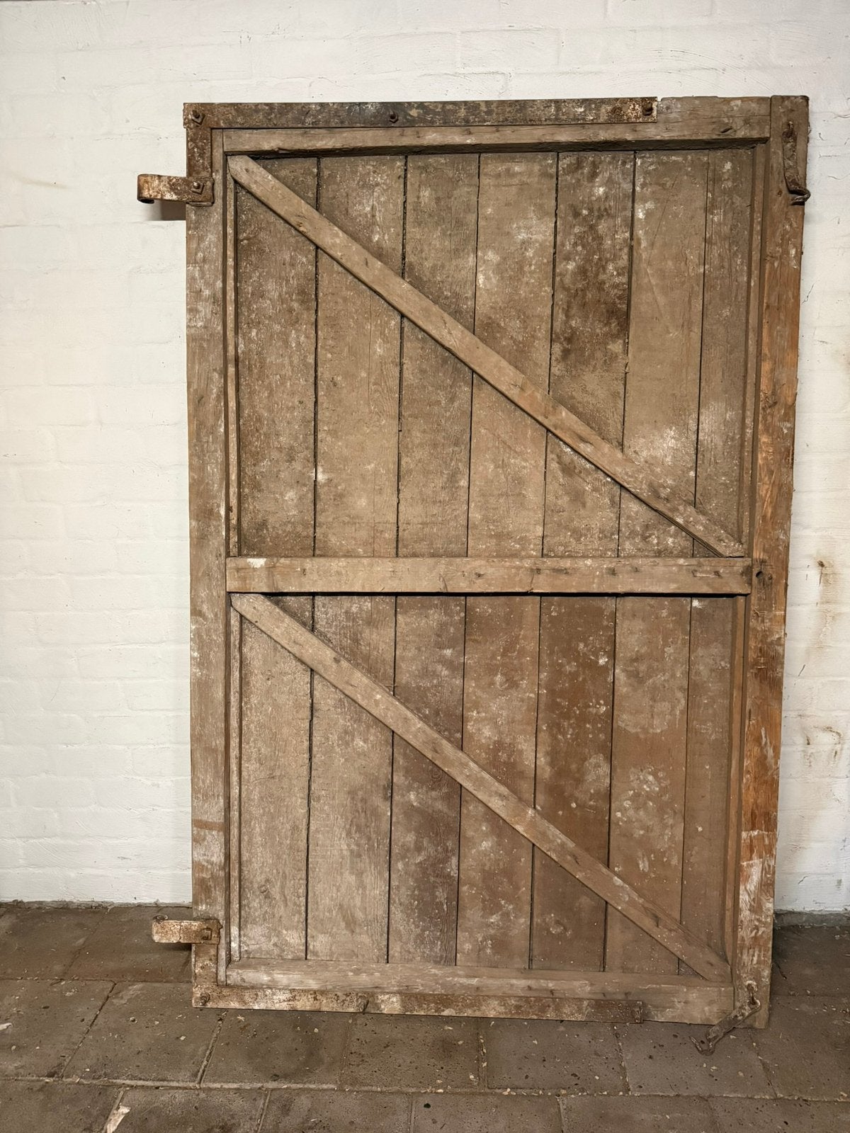 Oude deur staldeur, Ophalen, Gebruikt, 120 cm of meer, Overige typen