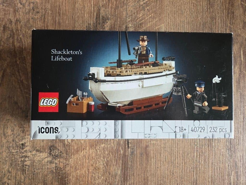 LEGO Icons Shackletons Lifeboat - 40729 (NIB), Overige thema's, Inclusief extra onderdelen, Lego, Nieuw