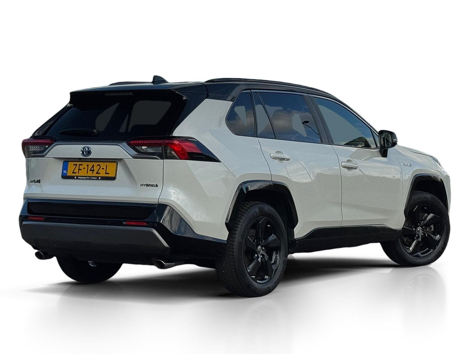 Toyota RAV4 2.5 Hybrid Bi-Tone ✅ Leder ✅ JBL ✅ Stuurve, Auto's, Stof, Gebruikt, Euro 6, 4 cilinders