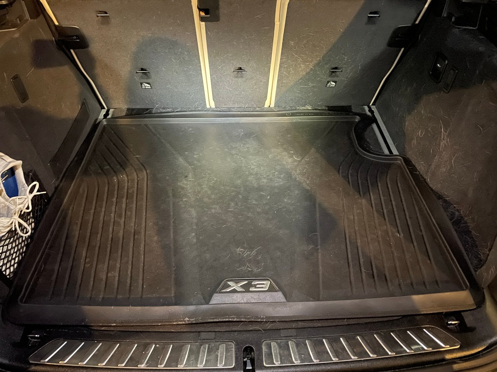 Rubberen kofferbakmat voor BMW X3 g45, Ophalen, Gebruikt