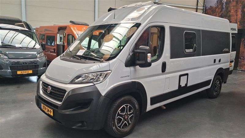 Pössl P2 Relax, Fiat Ducato 3,5 t 160PK 6 meter met bedden, Buscamper of Camperbus, Pössl, Bedrijf, Tot en met 3