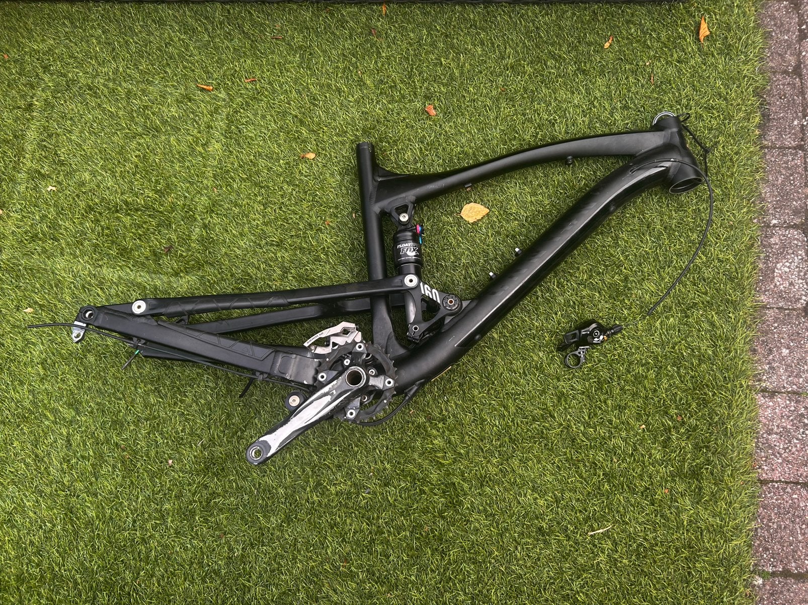 Canyon Nerve AM Frame (160mm) + Fox Float RP23 Demper, Overige merken, Fully, 49 tot 53 cm, Ophalen of Verzenden