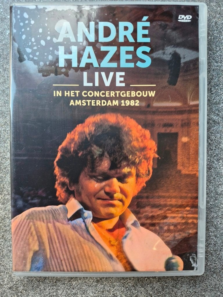 DVD Andre Hazes live in het concertgebouw, Cd's en Dvd's, Alle leeftijden, Ophalen of Verzenden, Gebruikt