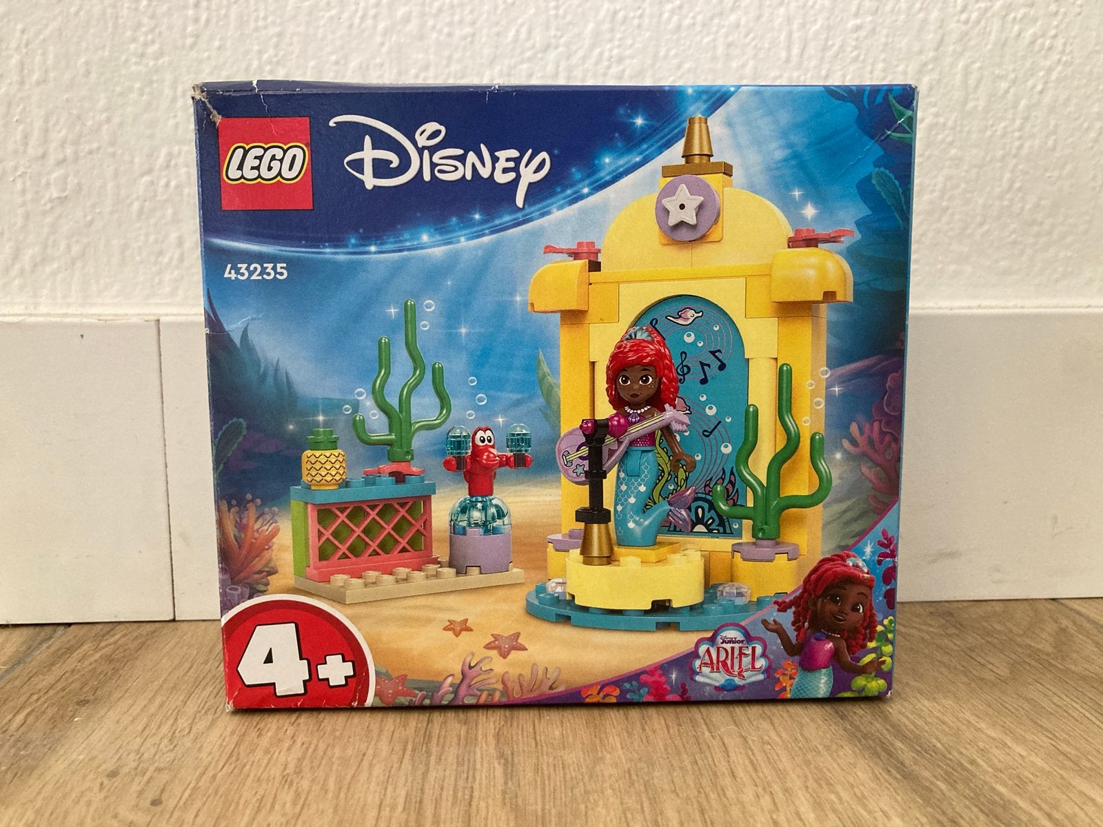 LEGO Disney Ariel's Muziekpodium 43235 - Zo goed als nieuw, Kinderen en Baby's, Lego, Ophalen of Verzenden, Zo goed als nieuw