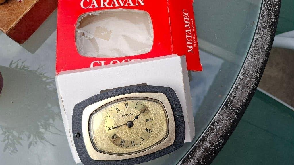 Caravan clock Metamec, Caravans en Kamperen, Caravan accessoires, Ophalen of Verzenden, Nieuw