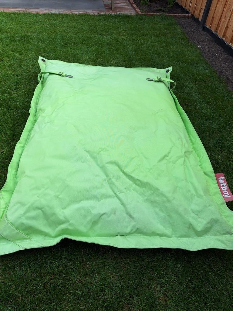Gratis Fatboy zitzak, lime groen - Gebruikt, Ophalen, Gebruikt, Buiten