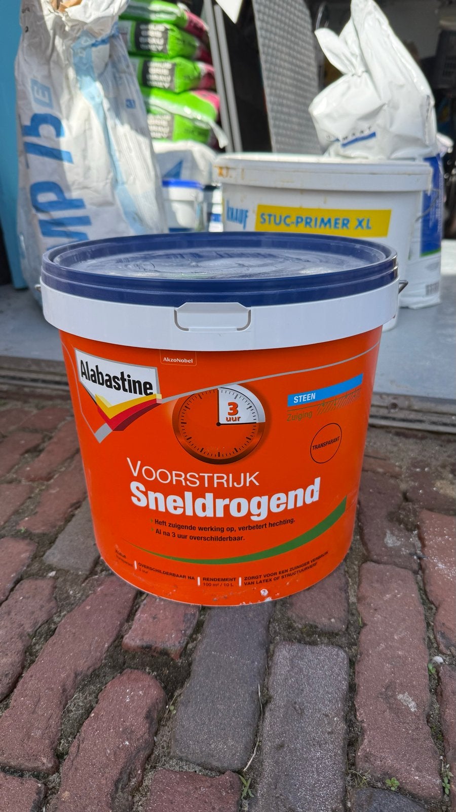 Alabastine Voorstrijk Sneldrogend - Transparant 10 Liter, Ophalen, Overige kleuren, Nieuw, Verf