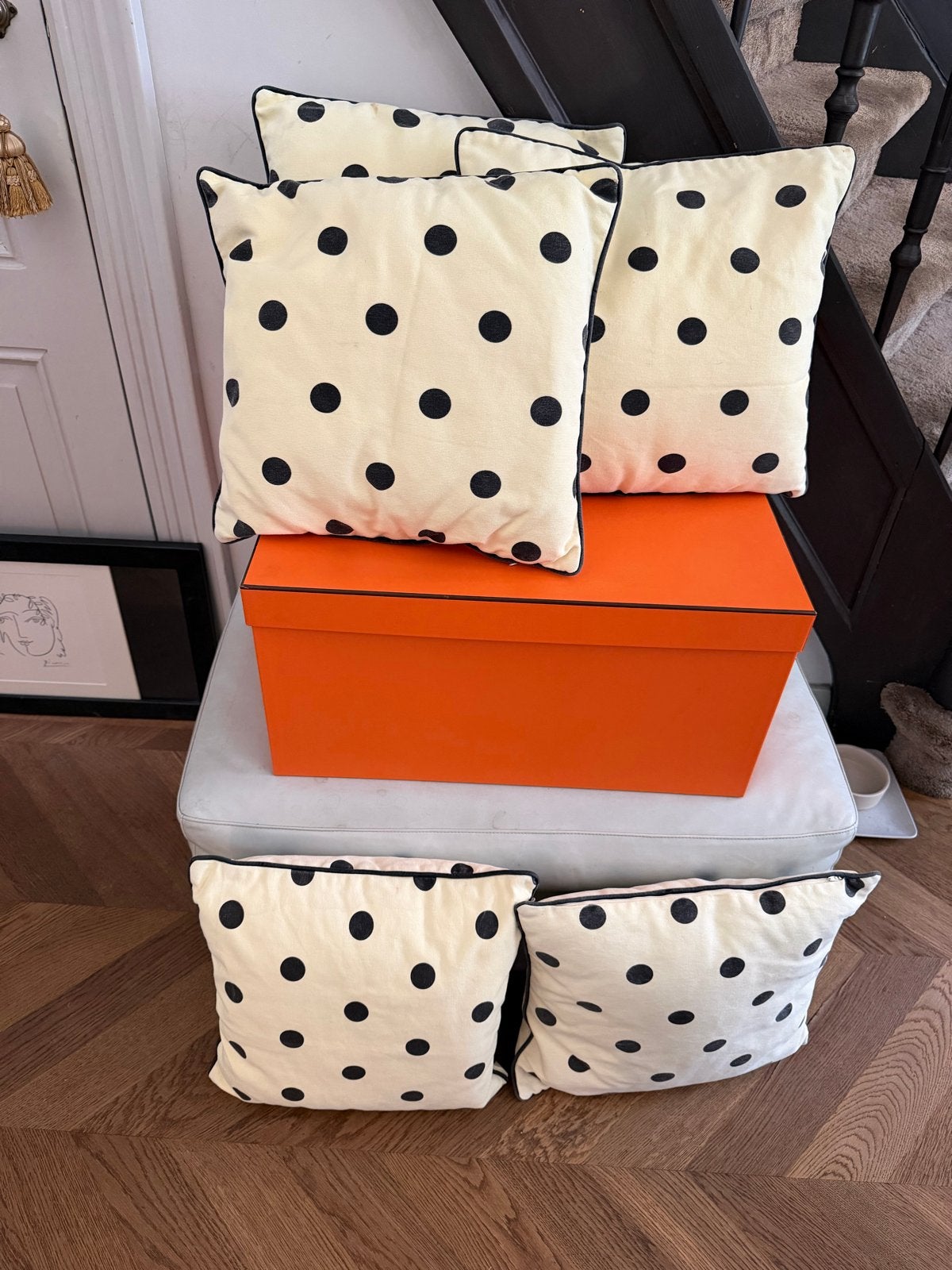 Originele Jacquemus kussens voor Casa Jondal Ibiza (5 stuks), Huis en Inrichting, Woonaccessoires | Kussens, Overige merken, Gebruikt