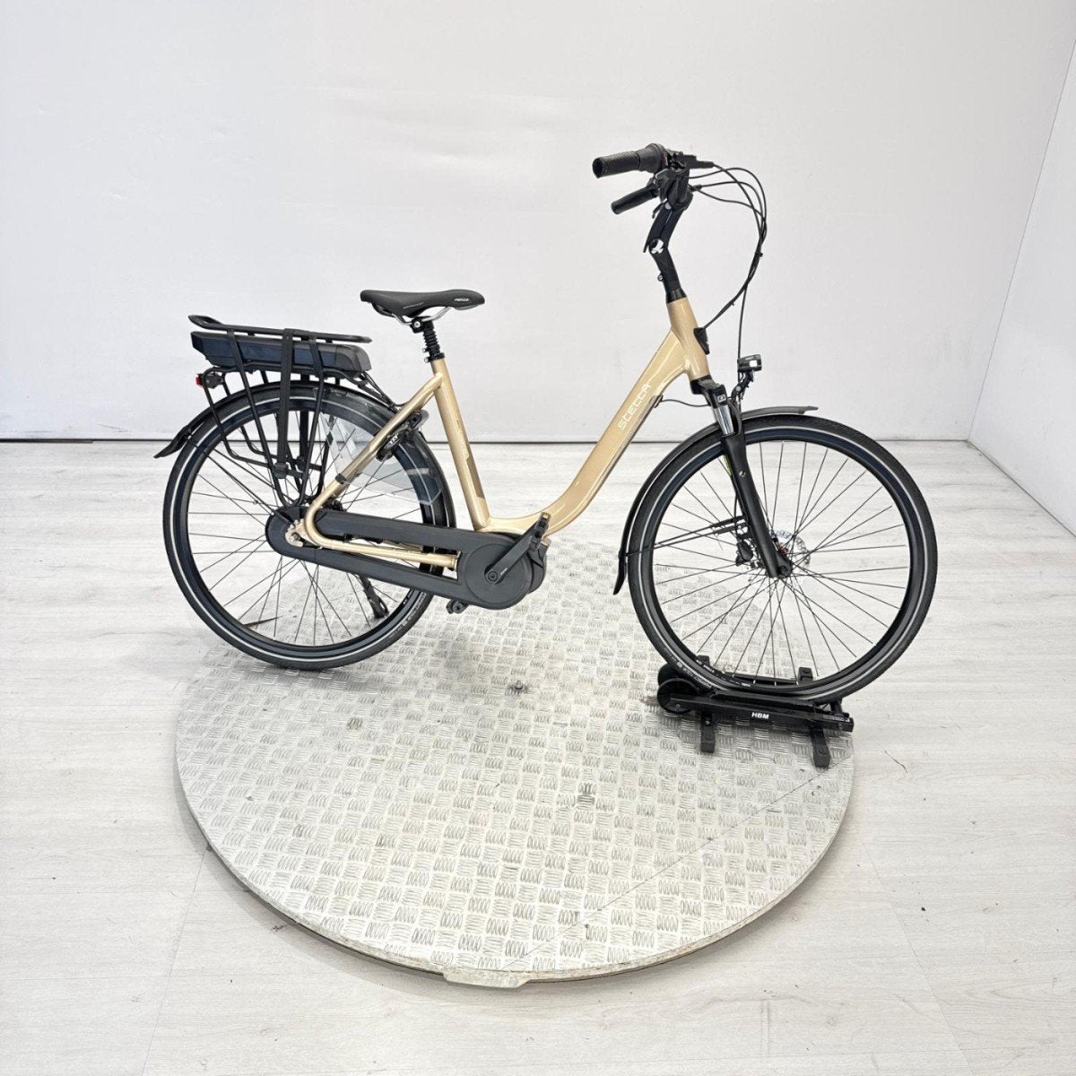 Stella Livorno | 1.360 km | 400WH Dames goud/geel 54cm, Gebruikt, -, -, 51 tot 55 cm