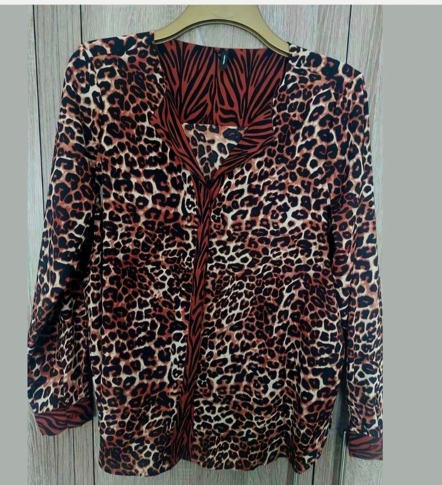 NIEUWE DAMESBLOUSE VERO MODA, Kleding | Dames, Blouses en Tunieken, Ophalen of Verzenden, Nieuw, Maat 42/44 (L), Bruin