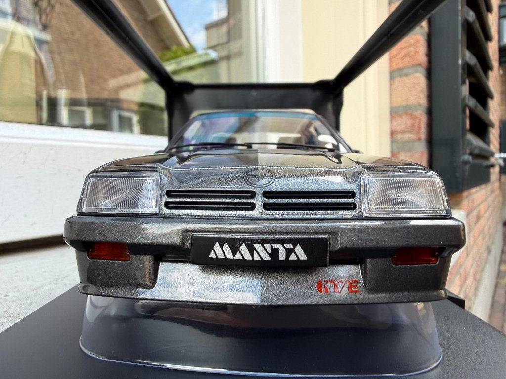 1:18 Opel Manta B GT/E Grijs Metallic 1982 Norev 183303, Hobby en Vrije tijd, Auto, Norev, 70-72 Av. de Bohlen, Vaulx-en-Velin, 69120, France