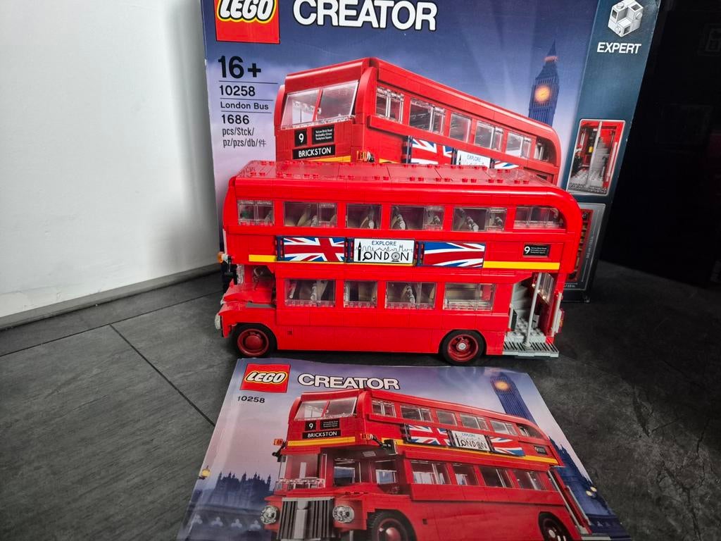 LEGO Creator London Bus 10258 - Compleet met doos!, Ophalen of Verzenden, Zo goed als nieuw, Complete set, Lego