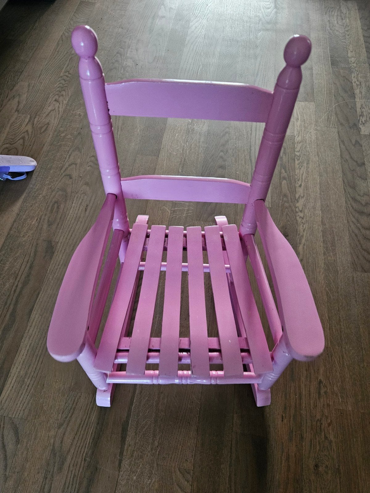 Roze kinder schommelstoel - opknapper, Ophalen
