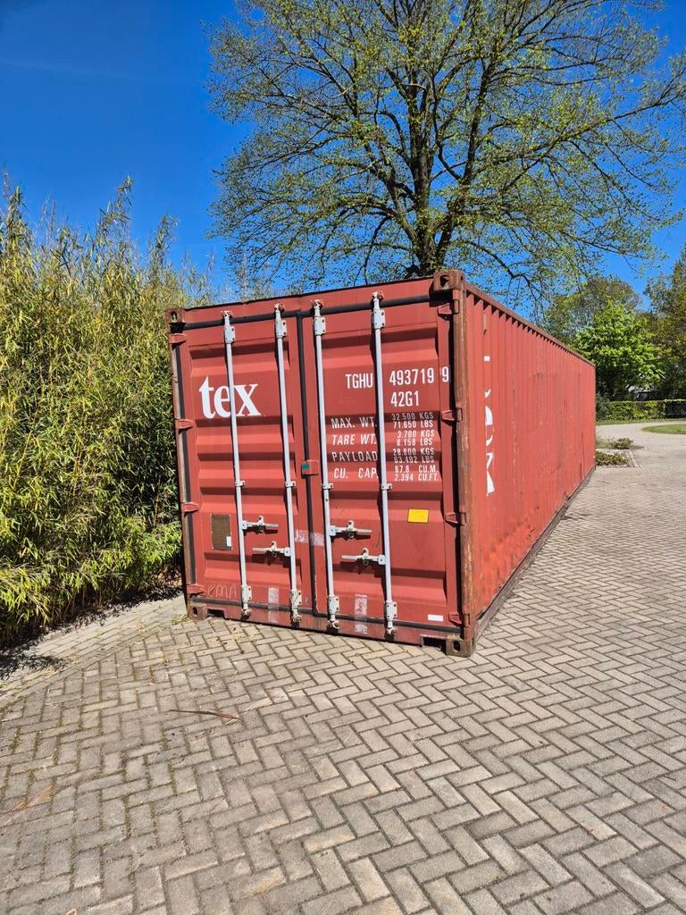 40ft zeecontainer, Ophalen