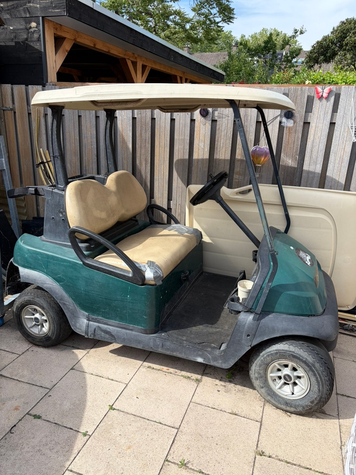 Golfkar 48v clubcar, Ophalen, Gebruikt, Golfkar, Overige merken
