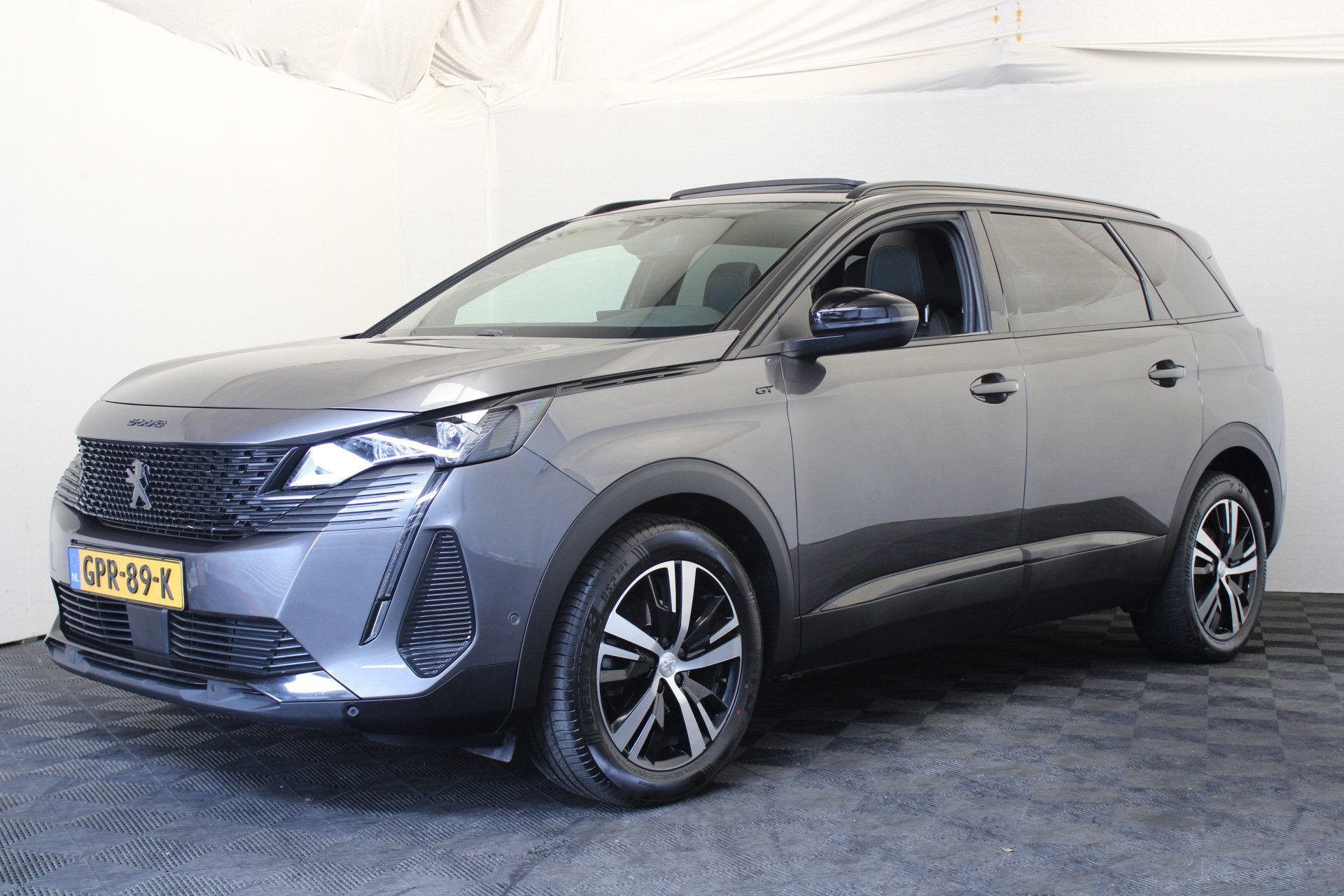 Peugeot 5008 1.2 PureTech Blue Lease GT |Pano|Stoelverw.|ACC, Auto's, Peugeot, 1199 cc, Bedrijf, 600 kg, 3 cilinders