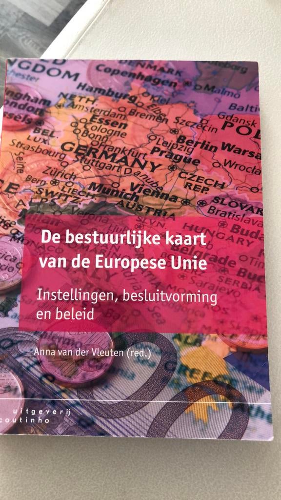 De bestuurlijke kaart van de Europese Unie, Boeken, Studieboeken en Cursussen, Ophalen of Verzenden, Gamma, Gelezen, HBO