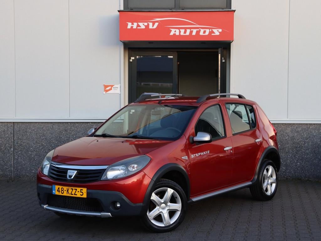 Dacia Sandero 1.6 Stepway airco *60.000km* org NL, Auto's, 4 cilinders, 1070 kg, Origineel Nederlands, Bedrijf