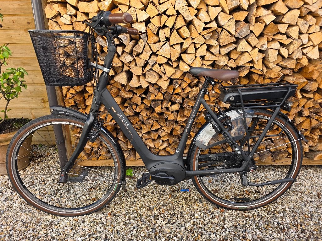 Gazelle Orange c8 Hmb 57, Ophalen, Zo goed als nieuw, 50 km per accu of meer, 55 tot 59 cm