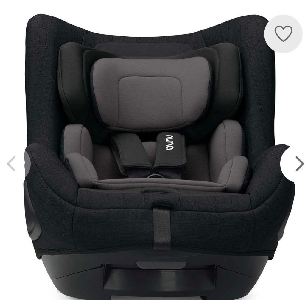 Nuna TODL Next i-Size Autostoel – Caviar (Zwart) + kussen, Kinderen en Baby's, 0 t/m 18 kg, Afneembare rugleuning, Zo goed als nieuw